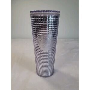 Starbucks Silver Studded 24oz Tumbler Cup Fall 2019 Limited Edition Collector
